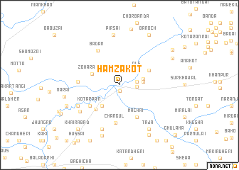 map of Hamzakot