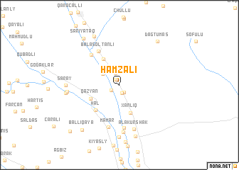 map of Hǝmzǝli