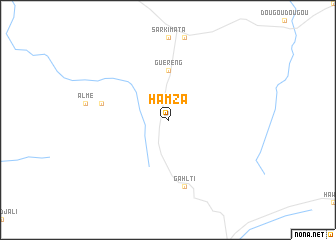 map of Hamza