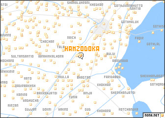 map of Hamzo Doka