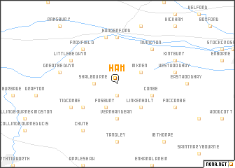 map of Ham