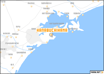 map of Hanabuchihama