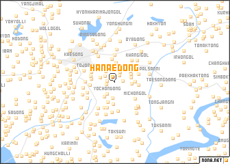 map of Hanae-dong