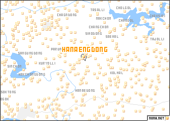 map of Hanaeng-dong