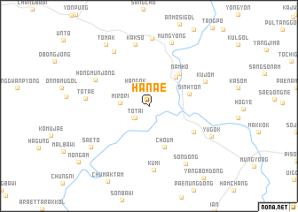 map of Hanae