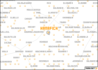 map of Hanafich