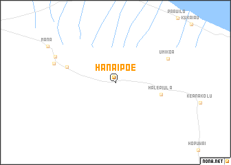 map of Hanaipoe