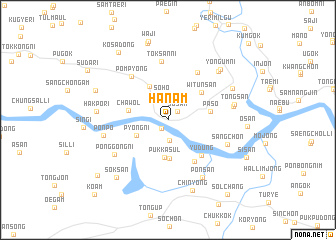 map of Hanam