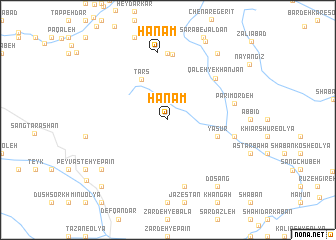 map of Hanām