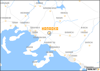 map of Hanaoka