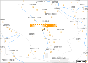 map of Hanārān Khwārū