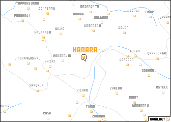 map of Hanāra