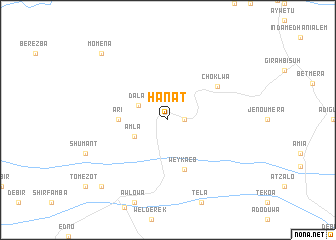 map of Hanat