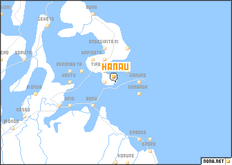 map of Hanau