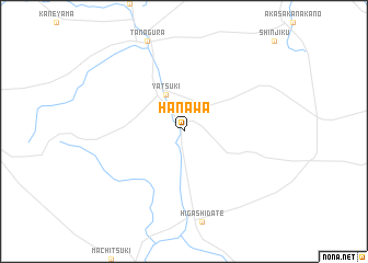 map of Hanawa