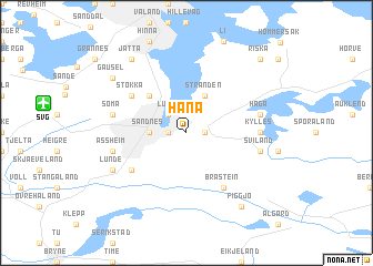 map of Hana