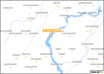 map of Hanbaidu