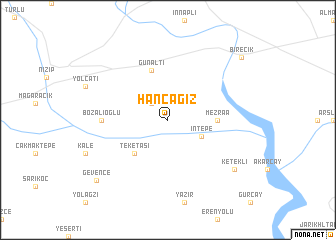 map of Hancağız