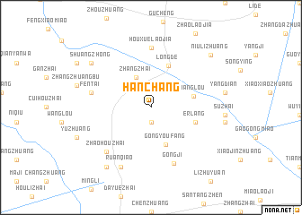 map of Hanchang