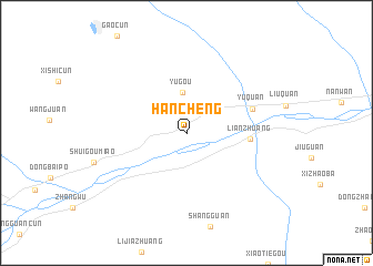 map of Hancheng