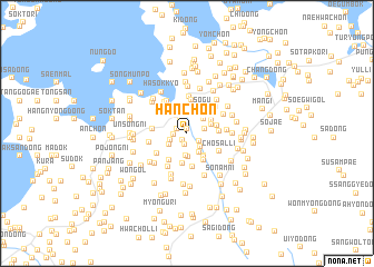 map of Hanch\