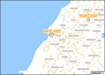 map of Han-ch\