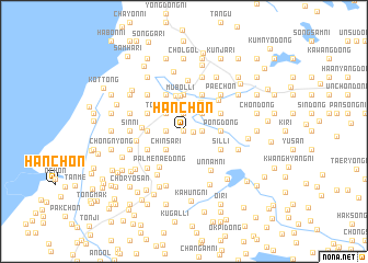 map of Han-ch\