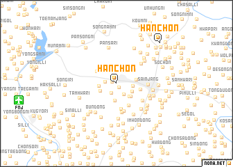 map of Hanch\