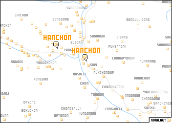 map of Han-ch\