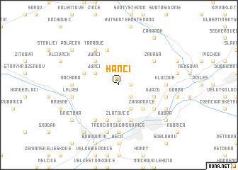 map of Hanci