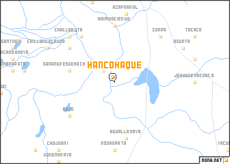 map of Hanco Haque