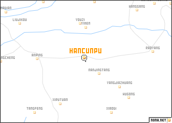 map of Hancunpu