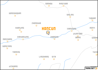 map of Hancun