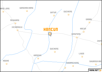 map of Hancun