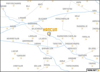 map of Hancun