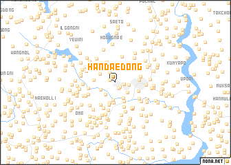 map of Handae-dong