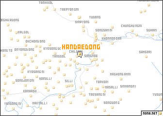 map of Handae-dong