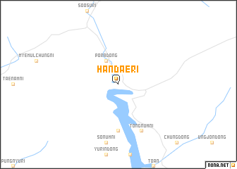 map of Handae-ri