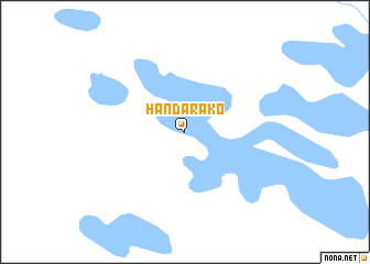 map of Handarako