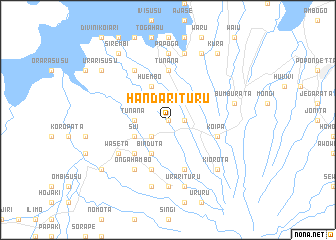 map of Handarituru