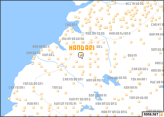 map of Handari
