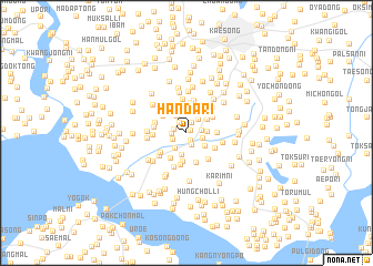 map of Handari