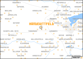 map of Handewittfeld