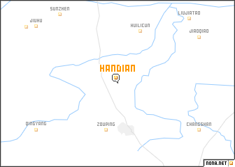 map of Handian