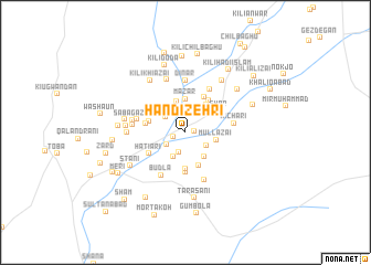 map of Handi Zehri