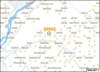 map of Hando