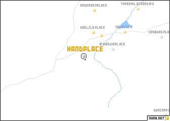 map of Hand Place