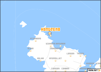 map of Handréma