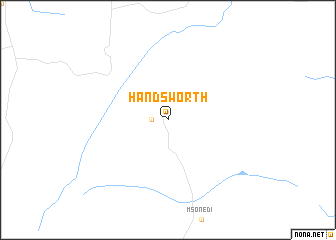 map of Handsworth