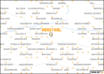 map of Handthal